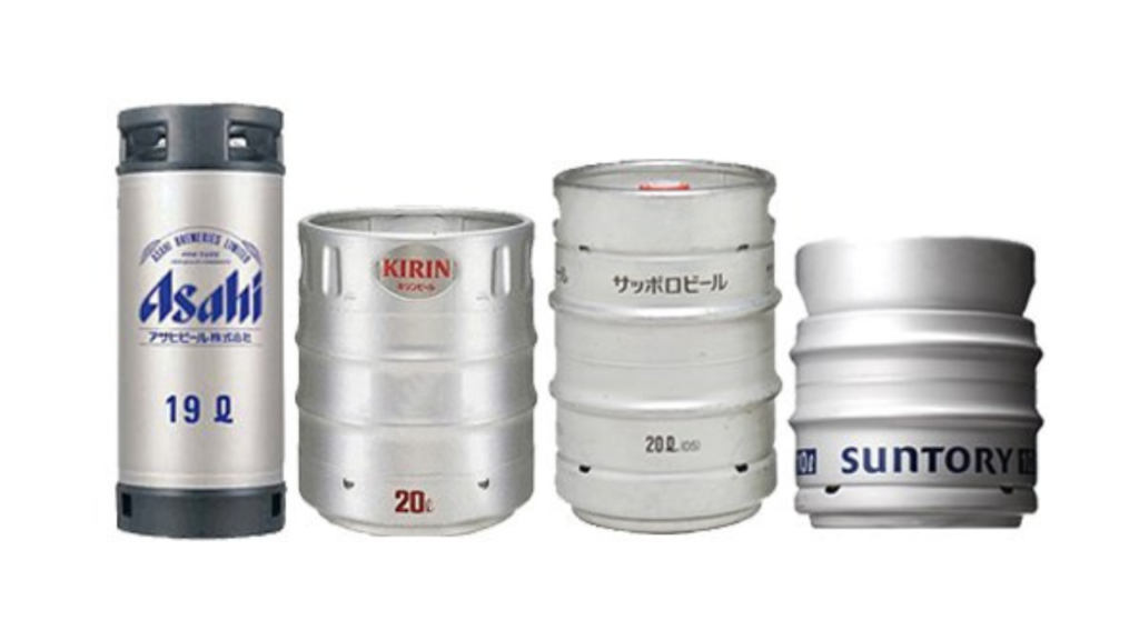 BBQイベント用ビール交換用樽